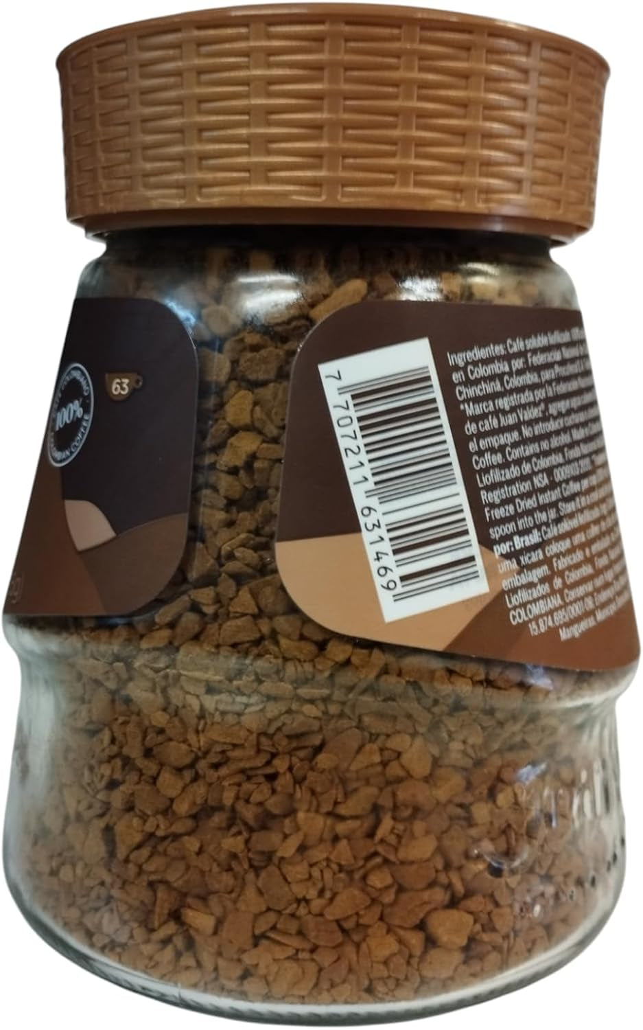 CAFE JUAN VALDEZ - CAFE SOLUBLE LIOFILIZADO - CLASICO - 95 G